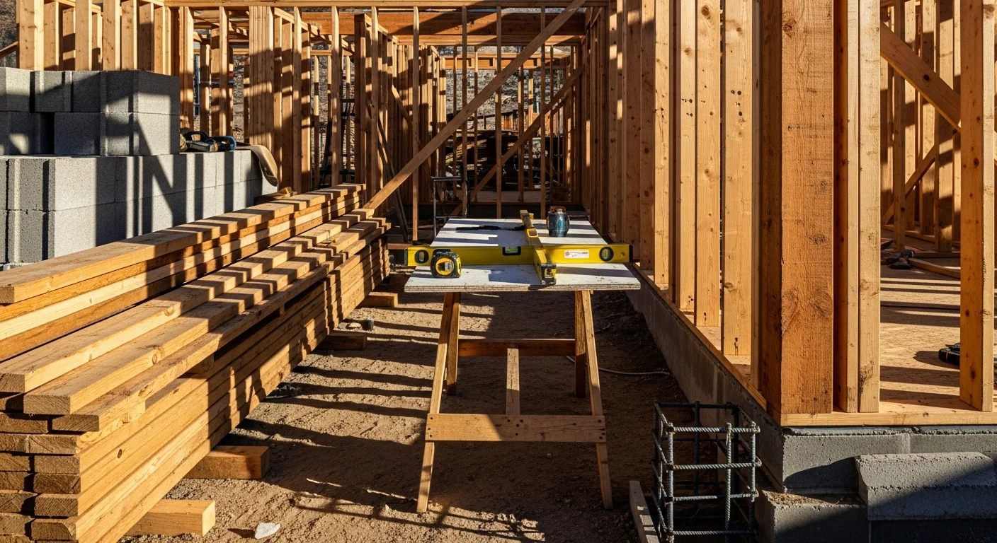 A completed general contracting project by Mendoza Structural Enterprises showing a residential structure in Durango, Colorado with mountain terrain visible in the background. The build reflects structural framing and exterior work suited to high-elevation Southwest Colorado conditions.